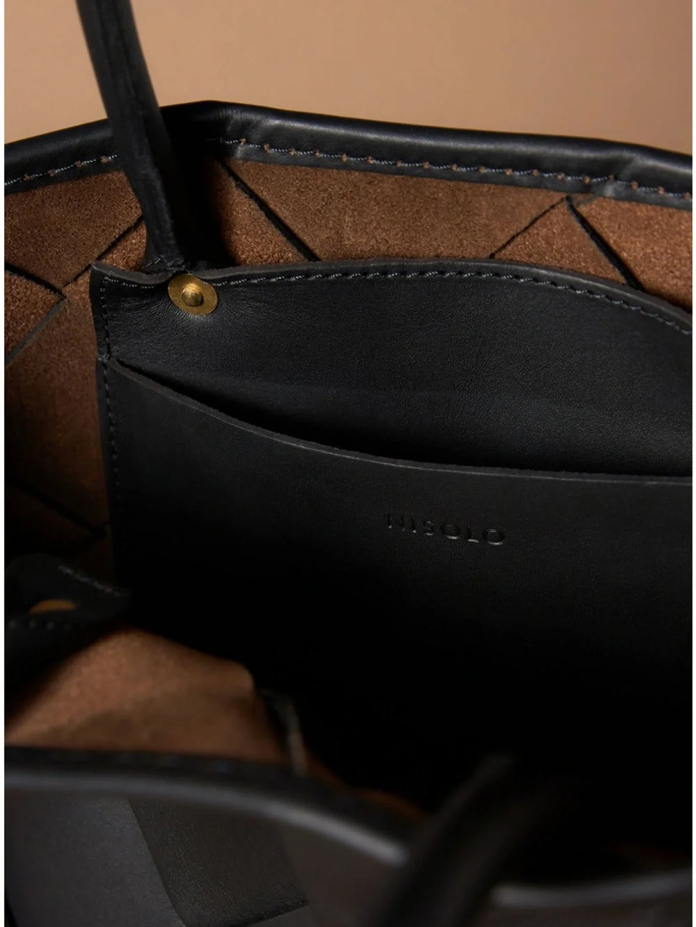 Nisolo Handwoven Leather Carry-All Satchel